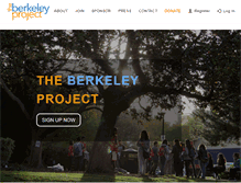 Tablet Screenshot of berkeleyproject.org